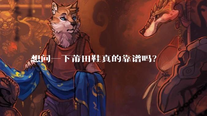 想问一下莆田鞋真的靠谱吗？