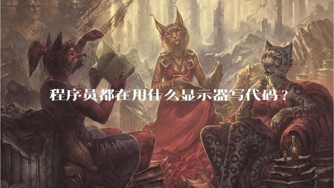 程序员都在用什么显示器写代码?