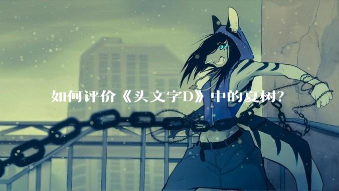 如何评价《头文字D》中的夏树？