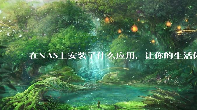 在NAS上安装了什么应用，让你的生活体验有了巨大的提升？