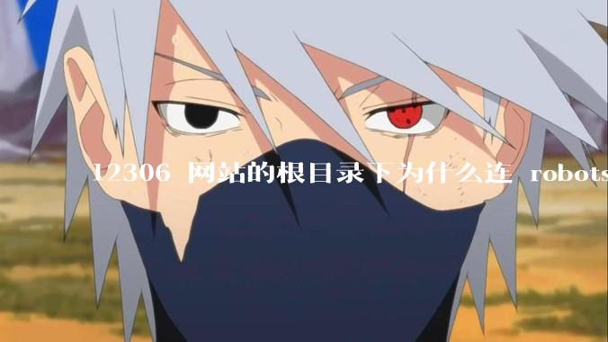 12306 网站的根目录下为什么连 robots.txt 文件（反爬虫协议）都没有？
