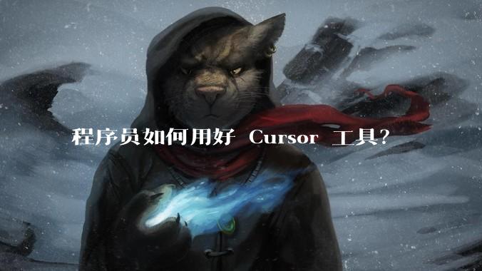 程序员如何用好 Cursor 工具？
